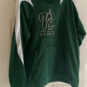 Holloway Green and White Hoodie